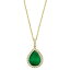 ե 쥯 ǥ ͥå쥹硼ڥȥȥå ꡼ EFFY® Limited Edition Emerald (4-1/4 ct. t.w.) & Diamond (1/3 ct. t.w.) Pear Halo 18