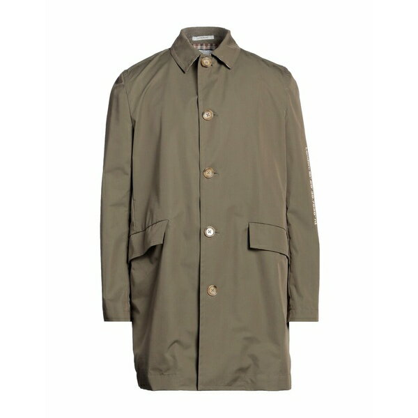 アクアスキュータム 【送料無料】 アクアスキュータム メンズ ジャケット＆ブルゾン アウター Overcoats & Trench Coats Military green