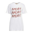 アレッサンドロエンリケス レディース Tシャツ トップス T-shirts White