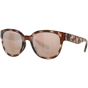 コスタデルマール メンズ サングラス・アイウェア アクセサリー Costa Del Mar Salina Sunglasses Tortoise/Copper Silver Mirror