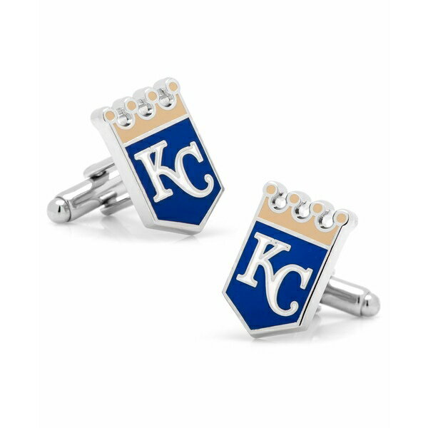 楽天astyカフリンクス メンズ ピアス・イヤリング アクセサリー Kansas City Royals Cufflinks Blue