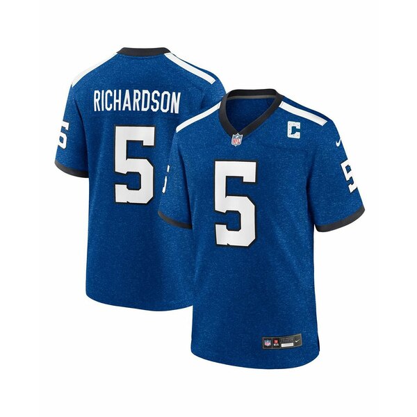 楽天astyナイキ メンズ シャツ トップス Men's Anthony Richardson Indianapolis Colts 2023 NFL Draft First Round Pick Game Jersey Royal