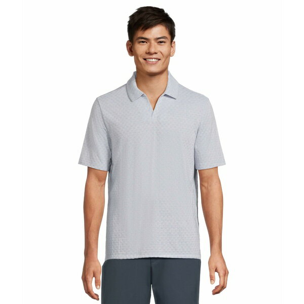 󥹥ȥ󥢥ɥޡե   ȥåץ Basket Weave V-Neck Polo Light Blue