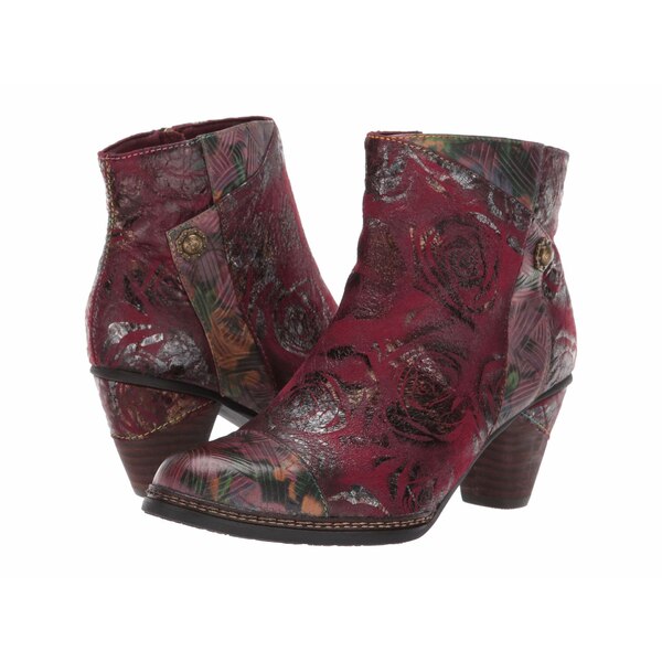 スプリングステップ レディース ブーツ シューズ Waterlily Bordeaux Multi