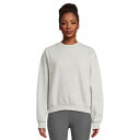 ニューバランス レディース パーカー・スウェットシャツ アウター Sport Essentials Fleece Crew Ash Heather