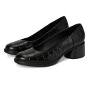 エコー レディース ヒール シューズ Sculpted Luxury 35MM Modern Pump Black Reptile Print(4)