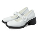 フライロンドン レディース ヒール シューズ HUVI044FLY White Gotborg(4)
