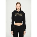 ベルサーチ レディース パーカー・スウェットシャツ アウター Sweatshirt - black/gold(4)