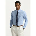 ラルフローレン メンズ シャツ トップス SLIM FIT STRIPED STRETCH POPLIN SHIRT - Shirt - canvas blue/white(4)