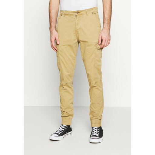 ブレンド メンズ カジュアルパンツ ボトムス BHNan - Cargo trousers - sand brown ブレンド メンズ カジュアルパンツ ボトムス BHNan - Cargo trousers - sand brown