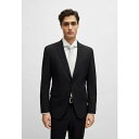ボス メンズ サンダル シューズ HUGE - Suit jacket - black