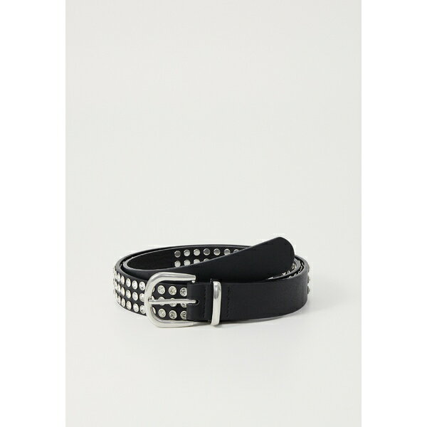 イーブン アンド オド レディース ベルト アクセサリー Belt - black