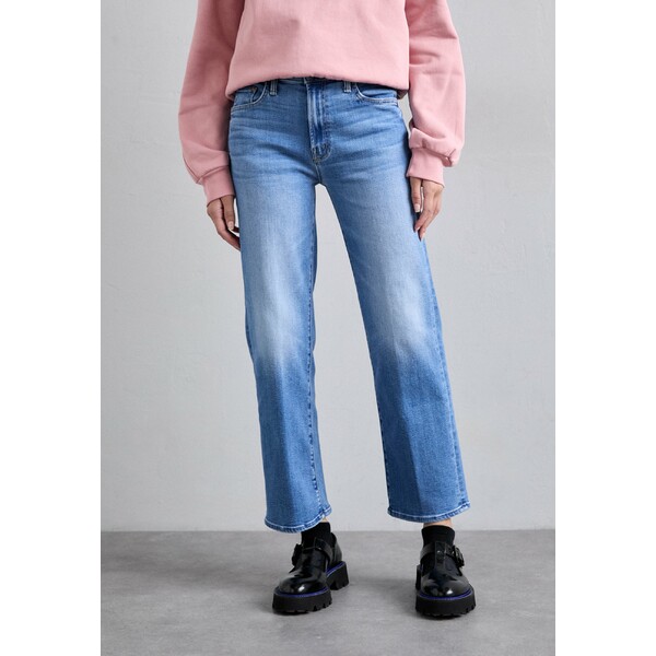 マザー レディース デニムパンツ ボトムス MID RISE RAMBLER ZIP ANKLE - Straight leg jeans - light-blue denim