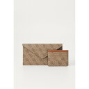 ゲス レディース 財布 アクセサリー ORLINA CARD CASE SET - Wallet - latte logo/brown