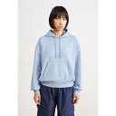 カーハート レディース パーカー・スウェットシャツ アウター HOODED CASEY - Hoodie - frosted blue/silver