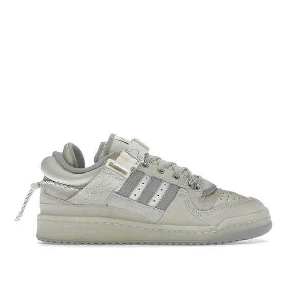 adidas アディダス メンズ スニーカー 【adidas Forum Buckle Low Bad Bunny Last Forum】 サイズ US_M_13 Cloud White/Clear Onix/Chalk White