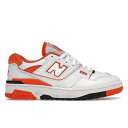 New Balance ニューバランス メンズ スニーカー 【New Balance 550 Syracuse】 サイズ US_M_4.5 White/Orange(4)