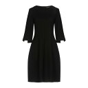 ツインセット レディース ワンピース トップス Midi dresses Black