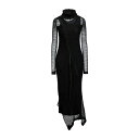 ヌメロ ヴェントゥーノ レディース ワンピース トップス Midi dresses Black