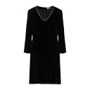 yz 120m fB[X s[X gbvX Mini dresses Black
