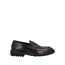 【送料無料】 クリスティアーノ ガルティエーリ メンズ スリッポン・ローファー シューズ Loafers Deep purple