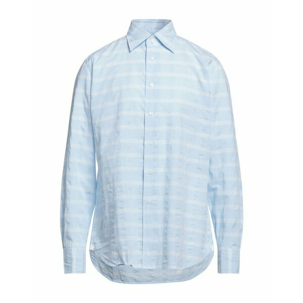 ̵ ꥨߥΥåƥ   ȥåץ Shirts Sky blue