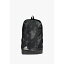 アディダス メンズ バックパック・リュックサック バッグ LINEAR GRAPHIC - Rucksack - black charcoal white