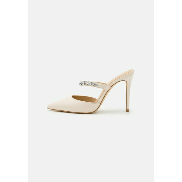 マイケル コース マイケルコース レディース サンダル シューズ JESSA MULE - Heeled mules - light cream