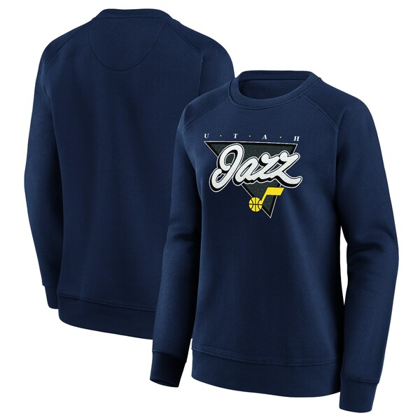 ファナティクス レディース パーカー・スウェットシャツ アウター Utah Jazz Buy Back Graphic Crew Sweatshirt