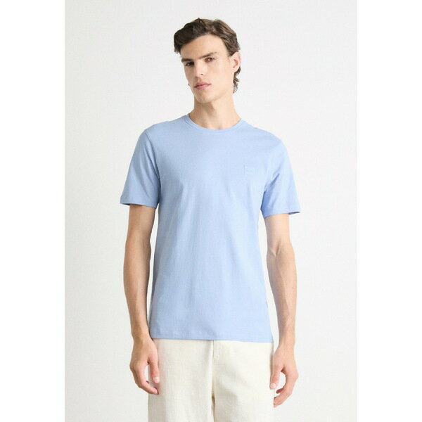 ボス メンズ サンダル シューズ TALES - Basic T-shirt - open blue