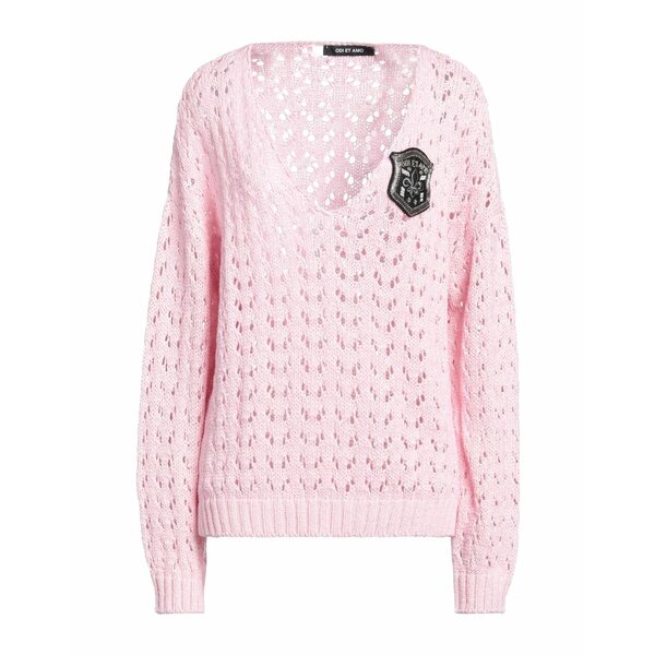 【送料無料】 オーディー エト アモー レディース ニット&セーター アウター Sweaters Pink