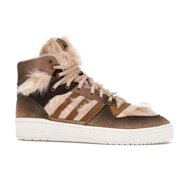 adidas アディダス メンズ スニーカー 【adidas Rivalry Hi Star Wars Chewbacca】 サイズ US_12.5(30.5cm) Brown/Beige/Brown