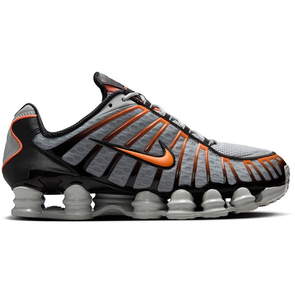 Nike ナイキ メンズ スニーカー 【Nike Shox TL Light Smoke Grey Black Bright Mandarin】 サイズ US_..