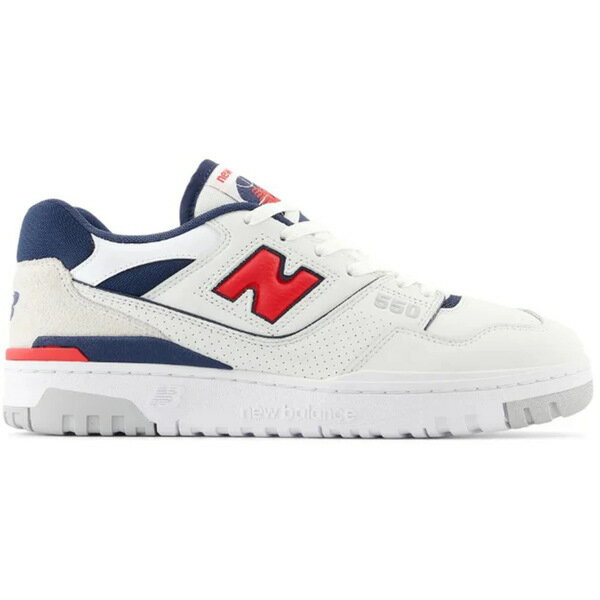 New Balance ニューバランス メンズ スニーカー 【New Balance 550 White Navy Red】 サイズ US_M_4.5 White/Navy/Red