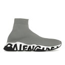 Balenciaga バレンシアガ メンズ スニーカー 【Balenciaga Graffiti Speed Gray】 サイズ US_9(27.0cm) Gray/Black/White(4)