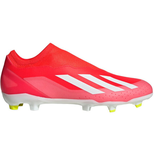 adidas アディダス メンズ スニーカー 【adidas Crazyfast League Laceless FG Solar Red Cloud White Team Solar Yellow】 サイズ US_11(29.0cm) Solar Red/Cloud White/Team Solar Yellow 2