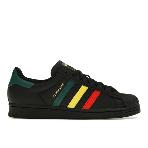 adidas アディダス メンズ スニーカー 【adidas Superstar Rasta Black】 サイズ US_7(25.0cm) Core Black/Yellow/Collegiate Green adidas アディダス メンズ スニーカー 【adidas Superstar Rasta Black】 サイズ US_7(25.0cm) Core Black/Yellow/Collegiate Green