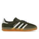 adidas アディダス メンズ スニーカー 【adidas Gazelle Indoor Night Cargo】 サイズ US_8(26.0cm) Night Cargo/Aluminium/Gum(4)