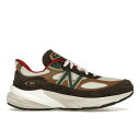 New Balance ニューバランス メンズ スニーカー 【New Balance 990v6 MiUSA Teddy Santis Paris】 サイズ US_6.5(24.5cm) Brown/Beige/Red