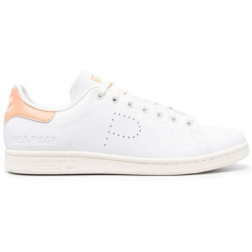 adidas アディダス メンズ スニーカー 【adidas Stan Smith Disney Miss Piggy and Kermit Perforated】 サイズ US_M_4 Cloud White/Pantone/Pantone adidas アディダス メンズ スニーカー 【adidas Stan Smith Disney Miss Piggy and Kermit Perforated】 サイズ US_M_4 Cloud White/Pantone/Pantone