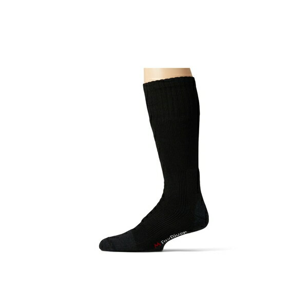 フォックスリバー メンズ 靴下 アンダーウェア Wick Dry Maximum Boot Sock 3-Pair Pack Black 1