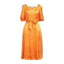 CLOSET N[[bg s[X gbvX fB[X Midi dresses Orange