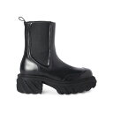 OFF-WHITE オフホワイト レディース スニーカー 【OFF-WHITE Tractor Motor Chelsea Boot Black (Women's)】 サイズ US_7(24.0cm) Black(4)