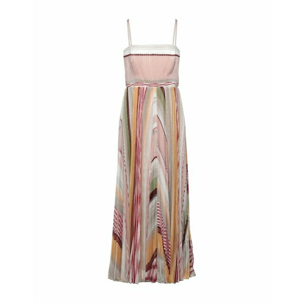 ミッソーニ MISSONI レディース ワンピース トップス Long dresses Light pink