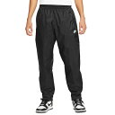 ナイキ メンズ カジュアルパンツ ボトムス Windrunner Men's Woven Lined Pants Black/black/white(4)