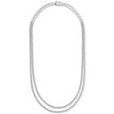 ラップド イン ラブ レディース ネックレス・チョーカー・ペンダントトップ アクセサリー Diamond Two Layer 17