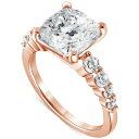 バッジェリーミシュカ レディース リング アクセサリー Certified Lab Grown Diamond Cushion Engagement Ring ...