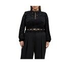 シティーシック レディース カットソー トップス Plus Size Lucielle Top Black(4)