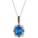 ルヴァン レディース ネックレス・チョーカー・ペンダントトップ アクセサリー Blueberry Tanzanite (4-1/2 ct. t.w.) & Di...