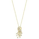 エフィー コレクション レディース ネックレス・チョーカー・ペンダントトップ アクセサリー EFFY Diamond Cluster Pendant Neckl...